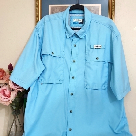 Magellan Outdoors Other - Mens Magellon Fishing Gear Shirt Active Wear Xl